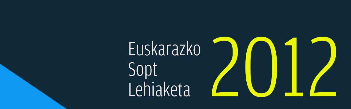 Euspot 2012: Merkataritza eta euskara