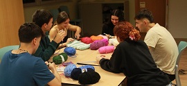 The residents have started the course of crochet again in Biteri Hall of Residence