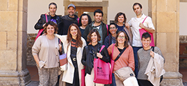 Encuentro de antiguos alumnos y alumnas de la 4ª promoción de la licenciatura en Humanidades y Empresa en el campus de Eskoriatza